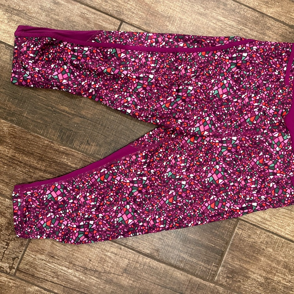 lululemon athletica Pink Mosaic Leggings